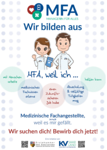 MFA-Azubi-Bewerbung, Poster