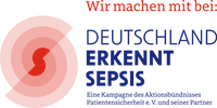 Logo des Aktionsbündnisses "Deutschland erkennt Sepsis"