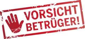 Stockfoto: Vorsicht Betrüger