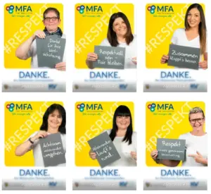 Respekt2_alle sechs Plakate