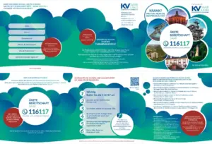 Ärztlicher Bereitschaftsdienst (BDP), Flyer